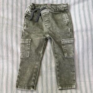 Cat & Jack Olive Cargo Jeans